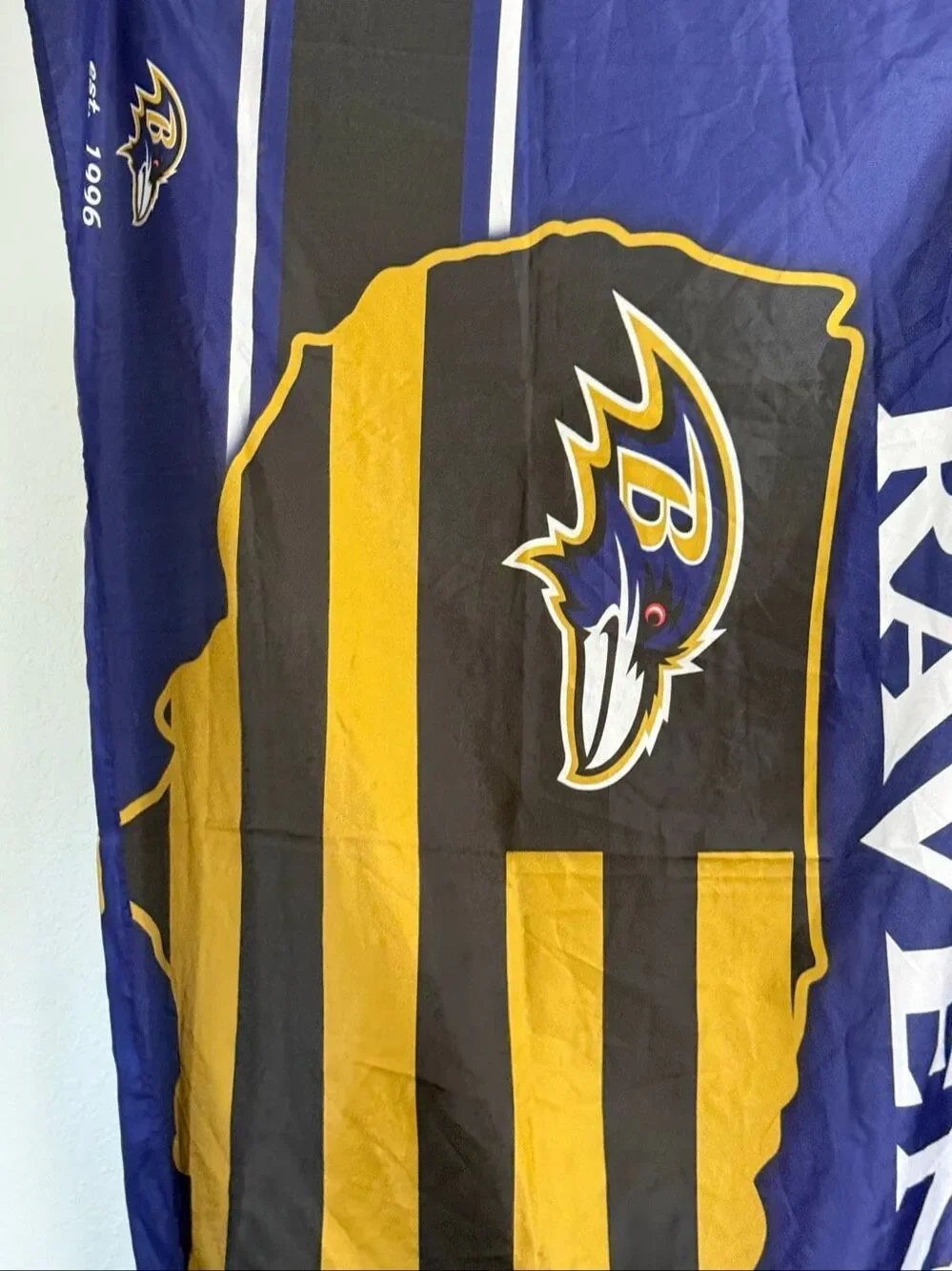 For Baltimore Ravens Football fans 3x5 ft Team Country Flag - NFL Gift Banner